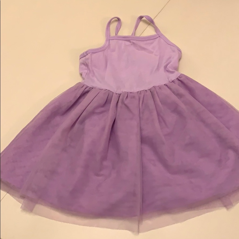 Purple tutu dress